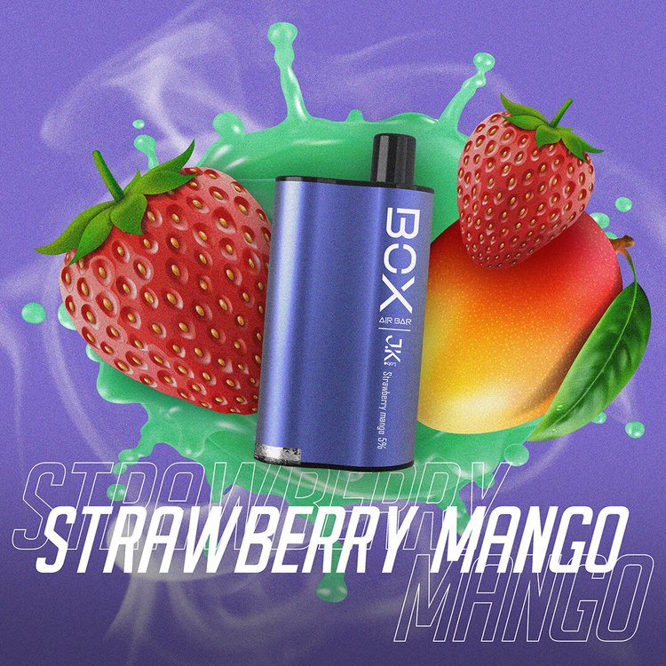 Suorin Air Bar Box 3000 Puff Disposable Vape Device 5% Strawberry Mango