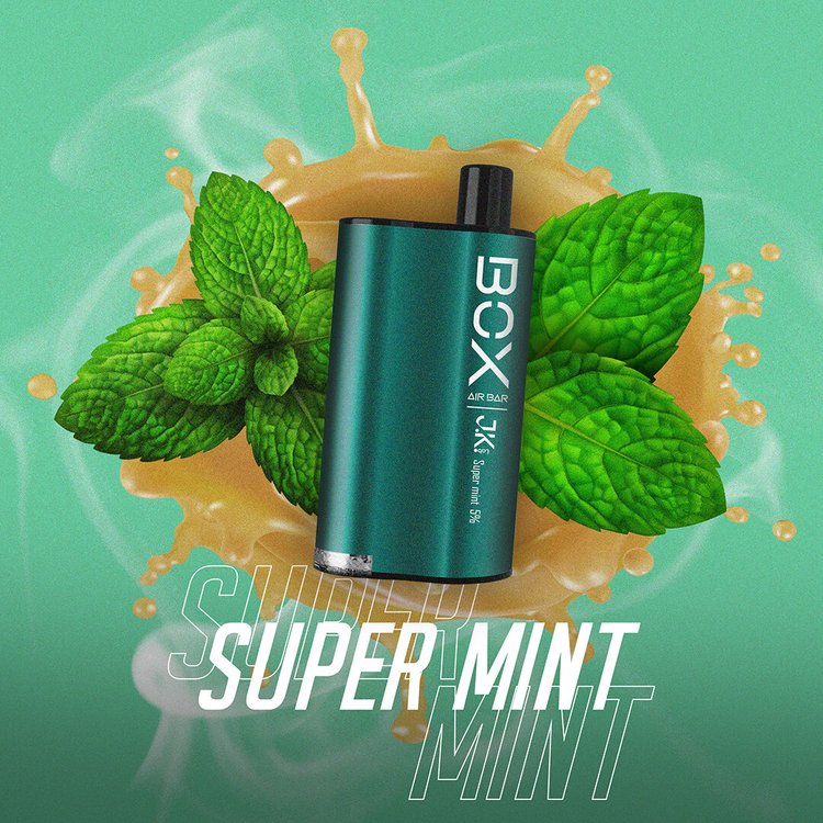 Suorin Air Bar Box 3000 Puff Disposable Vape Device 5% Super Mint