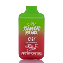 Load image into Gallery viewer, Candy King Air 6000 Puff Disposable Vape Strawberry Rolls
