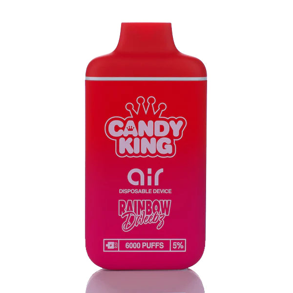 Candy King Air 6000 Puff Disposable Vape Rainbow Dweebz