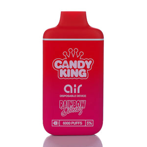 Candy King Air 6000 Puff Disposable Vape Rainbow Dweebz