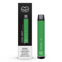 Load image into Gallery viewer, Puff Flow 1800 Puffs Disposable Vape Device Cool mint
