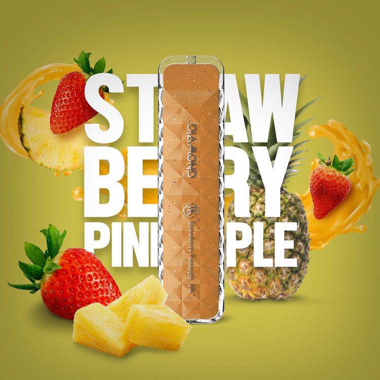 Air Bar Diamond Vape Disposable Device Strawberry Pineapple