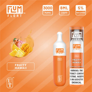 Flum Float 3000 Puff Disposable Vape Device Fruity Hawaii