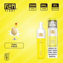 Load image into Gallery viewer, Flum Float 3000 Puff Disposable Vape Device Pina Polo
