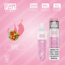 Load image into Gallery viewer, Flum Float 3000 Puff Disposable Vape Device Rainbow Skittles
