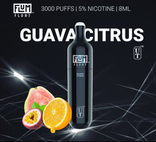 Load image into Gallery viewer, Flum Float 3000 Puff Disposable Vape Device Guava Citrus
