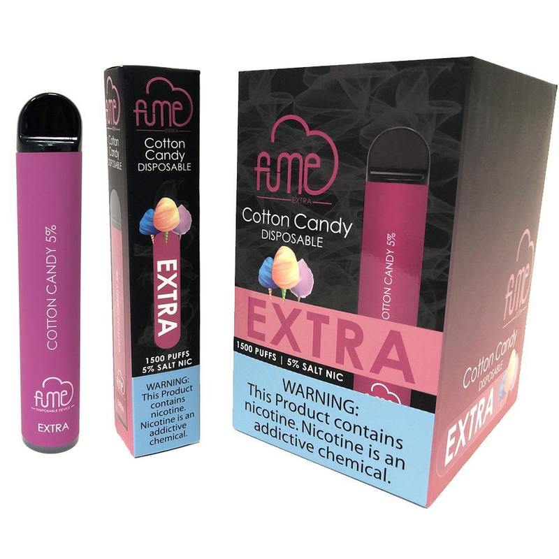 FUME EXTRA Disposable Vape Device Cotton Candy
