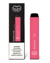 Load image into Gallery viewer, Puff Plus 800 Puffs Disposable Vape Device Guava ice

