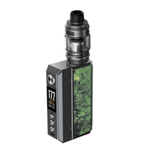 Load image into Gallery viewer, Voopoo Drag 4 177W Mod Starter Kit Gun Metal + Forest Green
