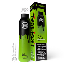 Load image into Gallery viewer, Humble 3000 Puff Disposable Vape Fruit Punch
