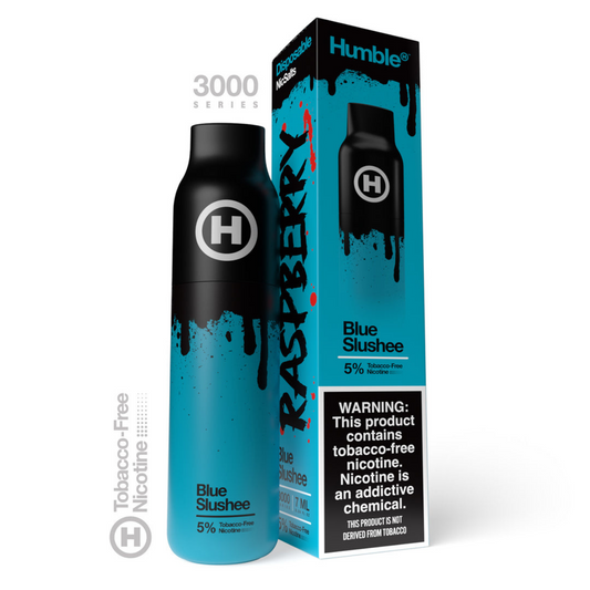 Humble 3000 Puffs Disposable Vape Blue Slushee