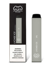 Load image into Gallery viewer, Puff Plus 800 Puffs Disposable Vape Device Lychee Ice
