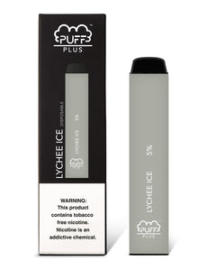 Puff Plus 800 Puffs Disposable Vape Device Lychee Ice