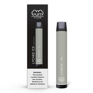 Puff Flow 1800 Puffs Disposable Vape Device Lychee Ice