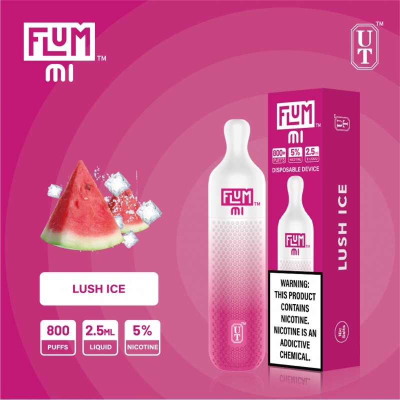 Flum Mi 800 Puffs Disposable Vape Lush Ice