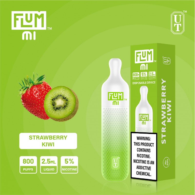 Flum Mi 800 Puffs Disposable Vape Strawberry Kiwi