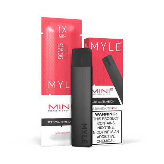 MYLE MINI 2 DISPOSABLE VAPE Iced Watermelon