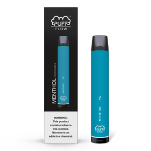 Puff Flow 1800 Puffs Disposable Vape Device Menthol