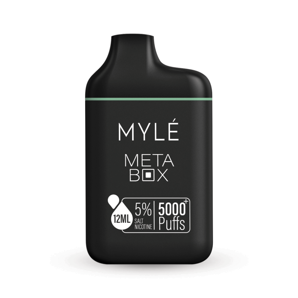Myle Meta Box 5000 Puff Disposable Vape Device Iced Mint