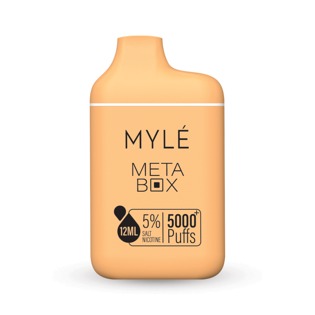 Myle Meta Box 5000 Puff Disposable Vape Device Malaysian Mango