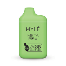 Load image into Gallery viewer, Myle Meta Box 5000 Puff Disposable Vape Device Skittles
