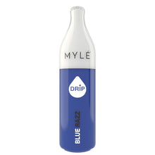 Load image into Gallery viewer, Myle Drip 2000 Puff Disposable Vape Blue Razz
