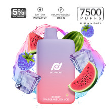 Load image into Gallery viewer, Pod Juice Pod Pocket 7500 Puff Disposable Vape Device
