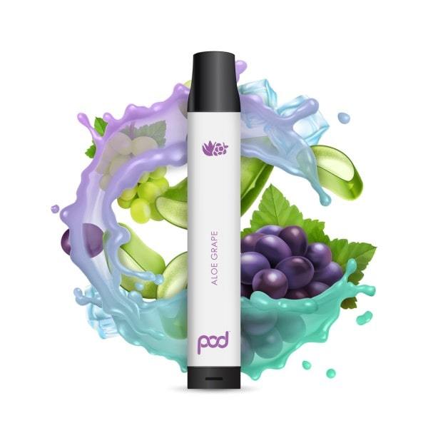 Pod Twist 2500 Disposable Vape device Aloe grape