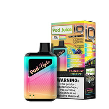 Load image into Gallery viewer, Pod Juice Hyde IQ 5000 Puff Disposable Vape Device Rainbow Freeze
