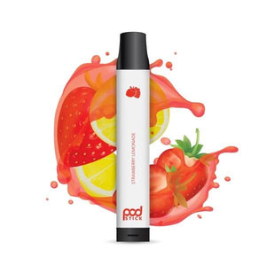Pod Twist 2500 Disposable Vape device - Strawberry Lemonade