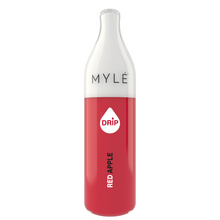 Load image into Gallery viewer, Myle Drip 2000 Puff Disposable Vape Red Apple
