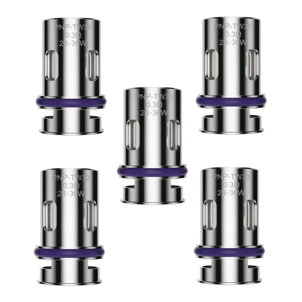 Voopoo PNP Replacement Coils 5 Pack TW30 0.3ohm