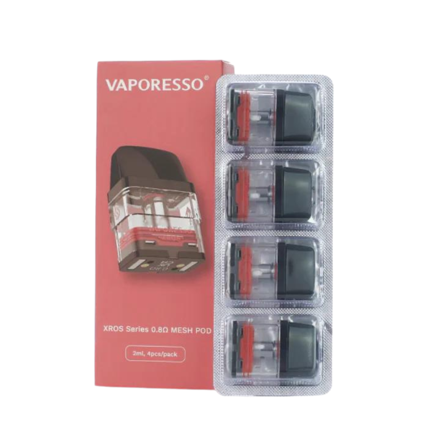 Vaporesso Xros Replacement Pods 4 Pack 0.8ohm
