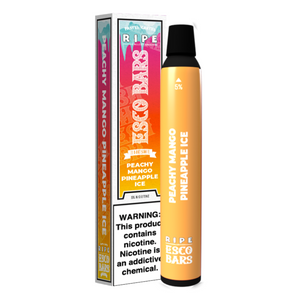 Esco Bars Ripe 2500 Puff Disposable Vape Device Peachy Mango Pineapple Ice