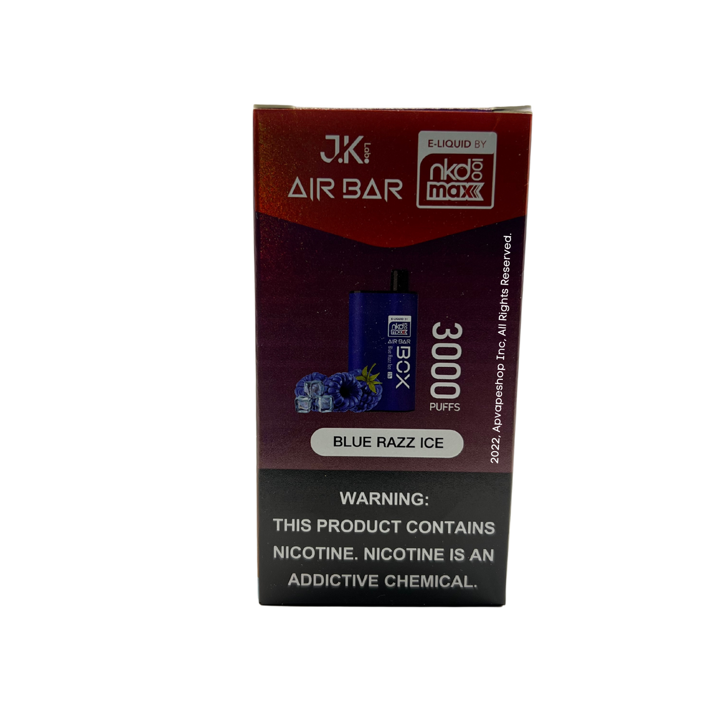 Air Bar Box & NKD 100 Max 3000 Puffs Disposable Vape