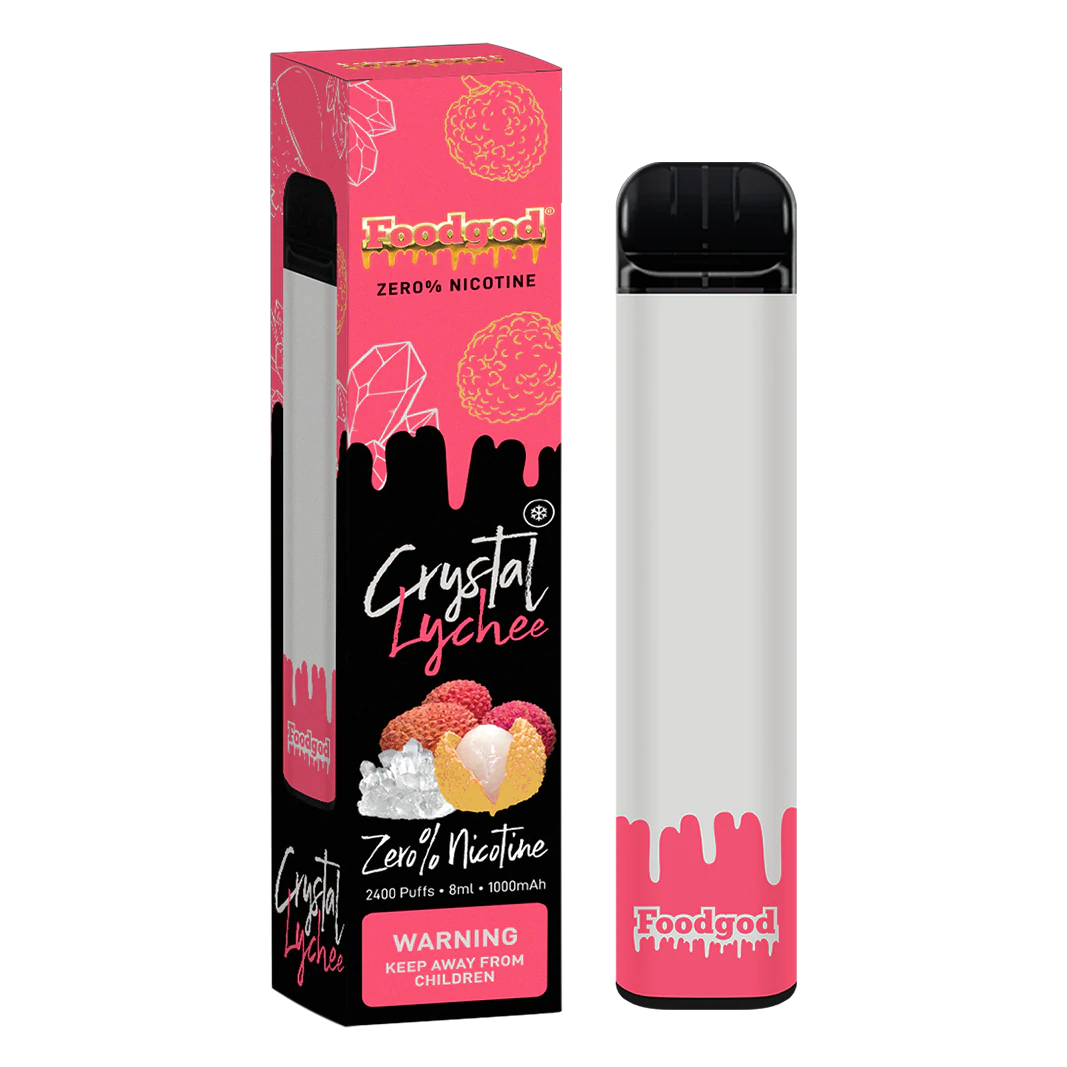 Food God Zero Nicotine 2400 Puffs Disposable Vape Flavors Apvs Food God Zero Nicotine 2400 Puffs Disposable Vape Flavors Apvs