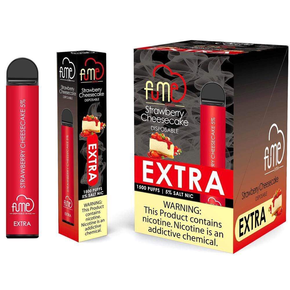 FUME EXTRA Disposable Vape Device Strawberry Cheesecake