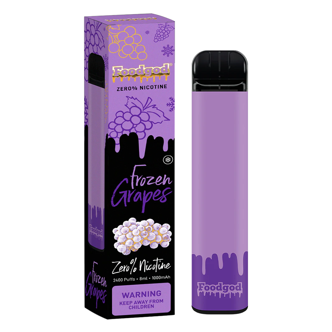 Food God Zero Nicotine 2400 Puffs Disposable Vape Flavors Apvs Food God Zero Nicotine 2400 Puffs Disposable Vape Flavors Apvs