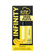 Load image into Gallery viewer, Fume Infinity 3500 Disposable Vape Device Banana Ice
