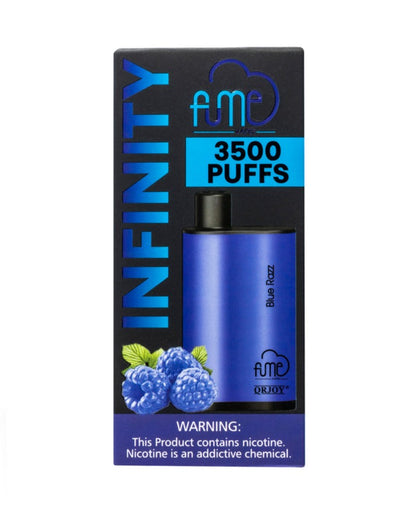Fume Infinity 3500 Disposable Vape Device Blue Razz
