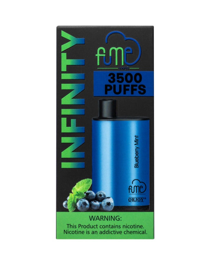 Fume Infinity 3500 Disposable Vape Device Blueberry Mint