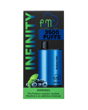 Load image into Gallery viewer, Fume Infinity 3500 Disposable Vape Device Blueberry Mint
