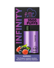 Load image into Gallery viewer, Fume Infinity 3500 Disposable Vape Device Purple Rain
