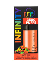 Load image into Gallery viewer, Fume Infinity 3500 Disposable Vape Device Rainbow Candy
