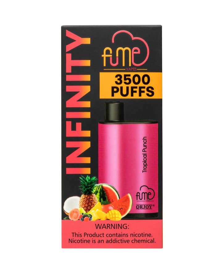 Fume Infinity 3500 Disposable Vape Device Tropical Punch