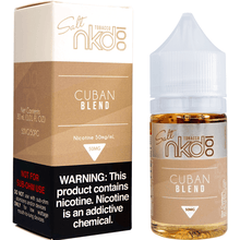 Load image into Gallery viewer, Cuban Blend Salt Nic By Naked 100 E-Liquid (30ml)

