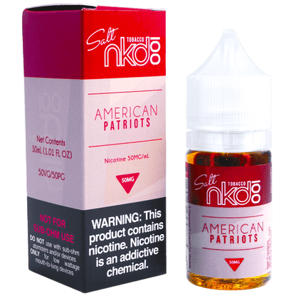 American Patriot Salt Nic By Naked 100 E-Liquid (30ml) 35mg