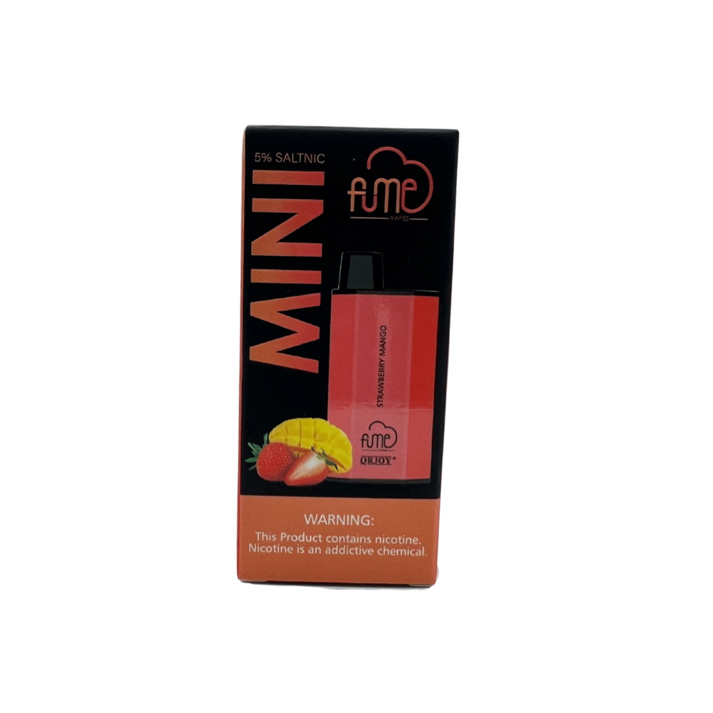 Fume Mini 1200 Puffs Disposable Vape Device Strawberry Mango