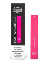 Load image into Gallery viewer, PUFF BAR DISPOSABLE VAPE - Pink Lemonade
